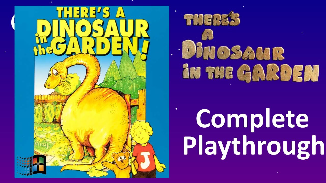 There's a Dinosaur in the Garden - Full Playthrough