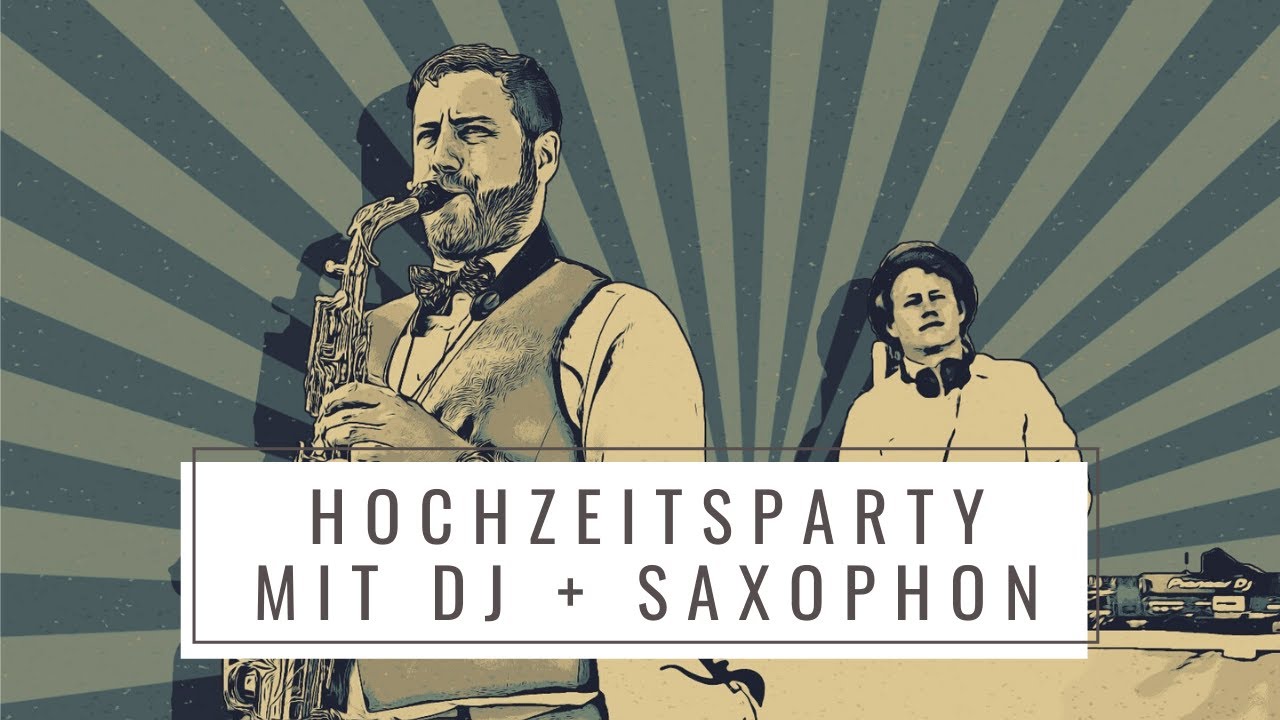DJ & Saxophonist | Zusammenschnitt einer Hochzeit in der Fasanerie München |