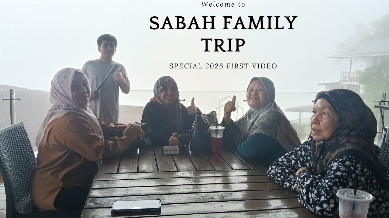 Family trip Sabah (VLOG) #family #sabahmalaysiaborneo #sabah 