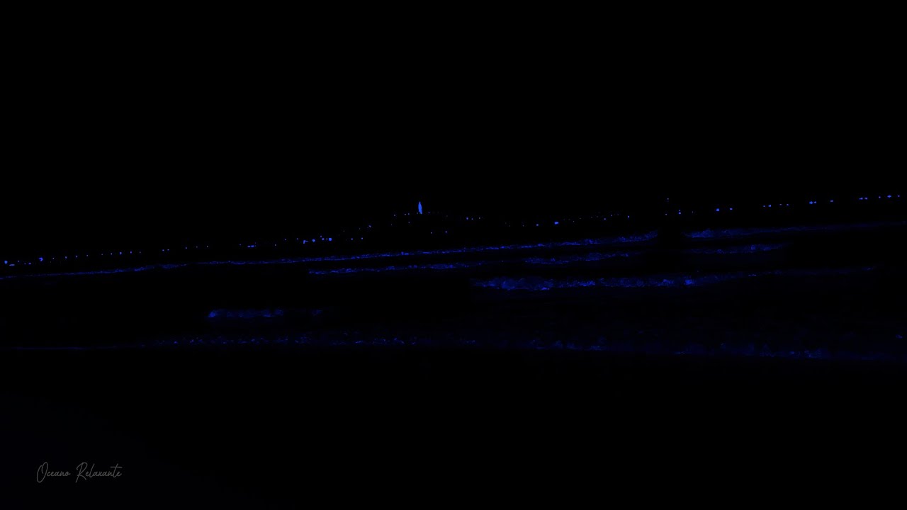 Adiós Estrés para Dormir Instantáneamente con Sonidos de Olas del Mar por la Noche