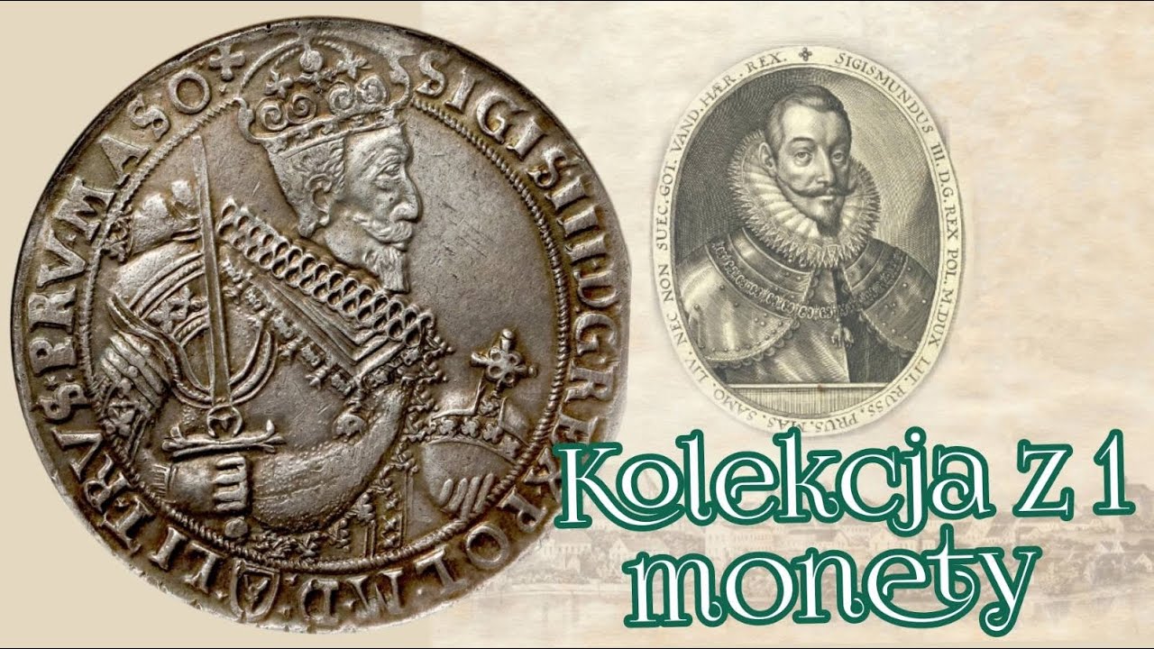 Koncepcja 1 monety. Talar Zygmunta III na Skarbcu Króla