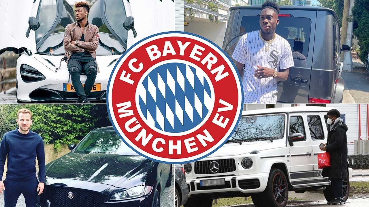 The car collection of all Bayern Munich players (Season 2024/2025)