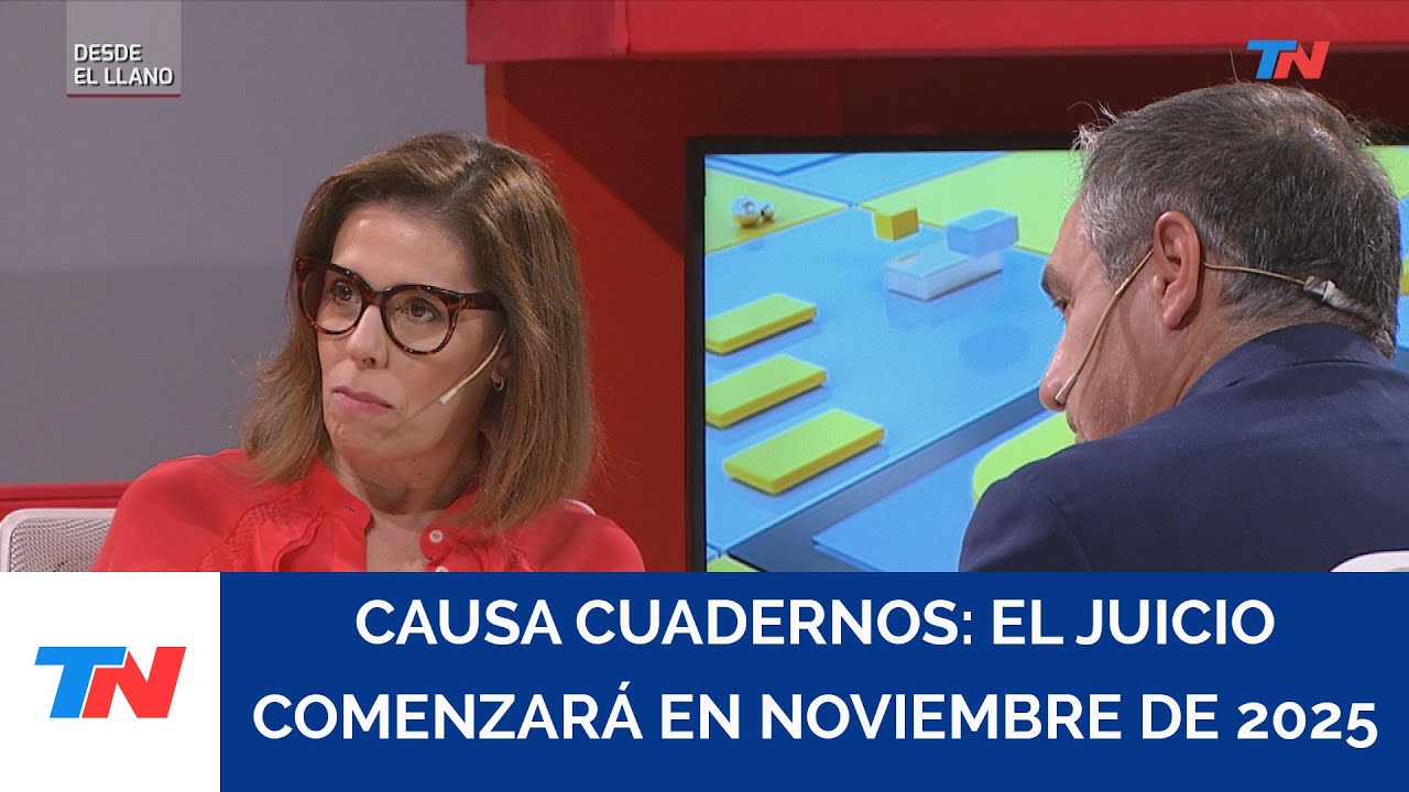 CAUSA CUADERNOS: EL JUICIO COMENZARÁ EN NOVIEMBRE DE 2025