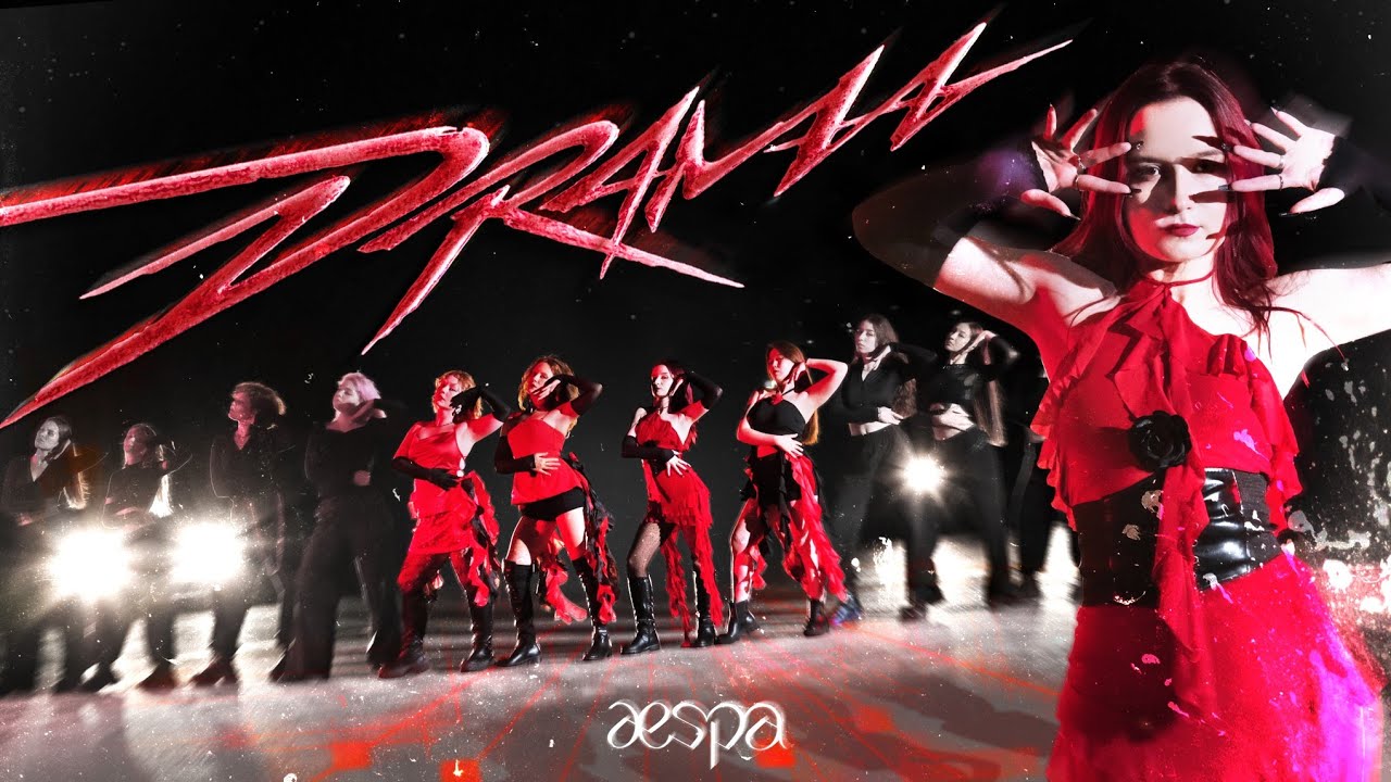 [KPOP IN PUBLIC] Aespa 에스파 'Drama' Dance Cover by MATUR KYZLAR from Russia