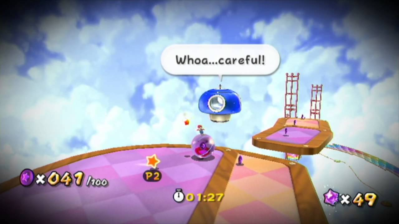 Super Mario Galaxy 2 - World S - Rolling Coaster Galaxy