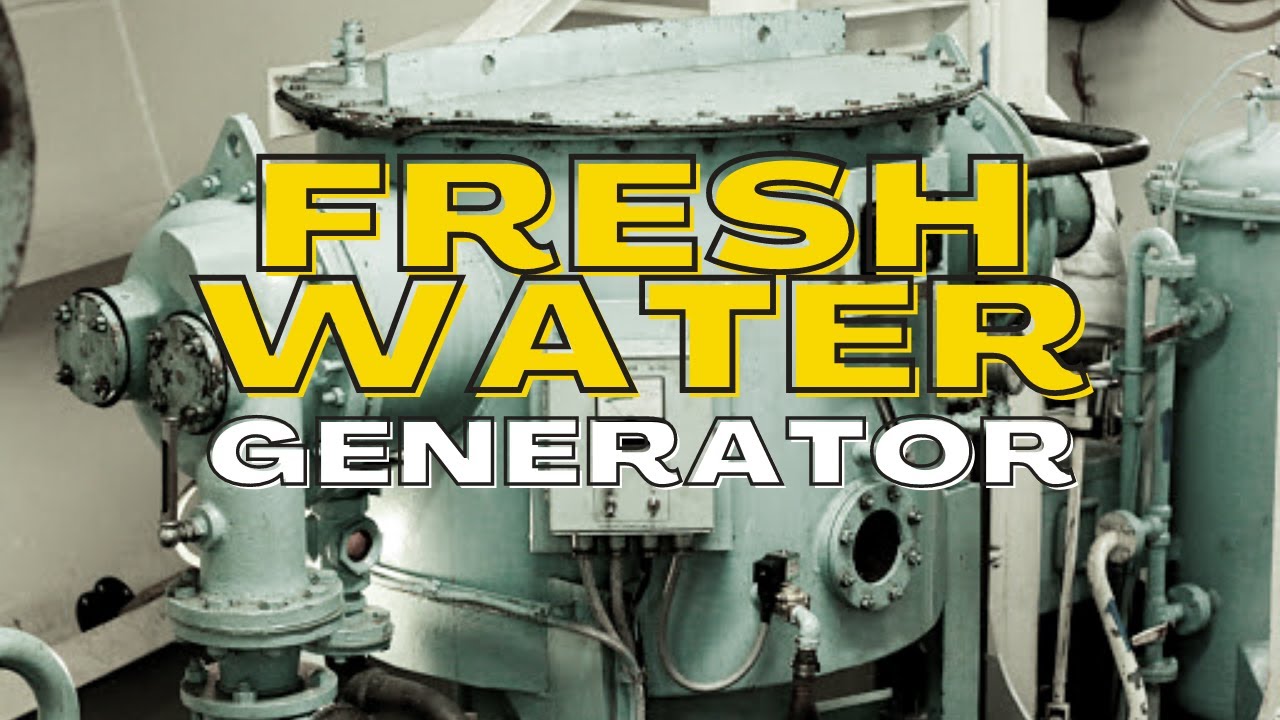 How Ship's Produce Fresh Water from Sea Water | Seaman Vlog | Life At Sea