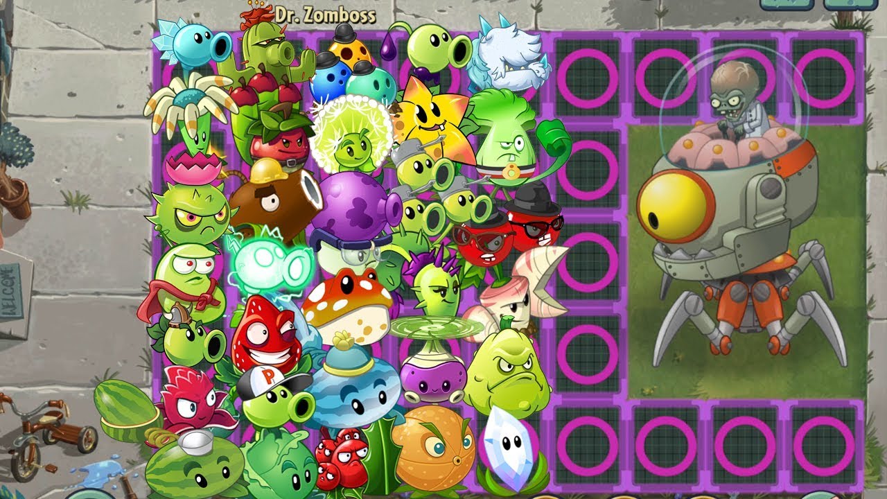 Plants vs Zombies 2 Hack - Humillando a Dr. Zomboss