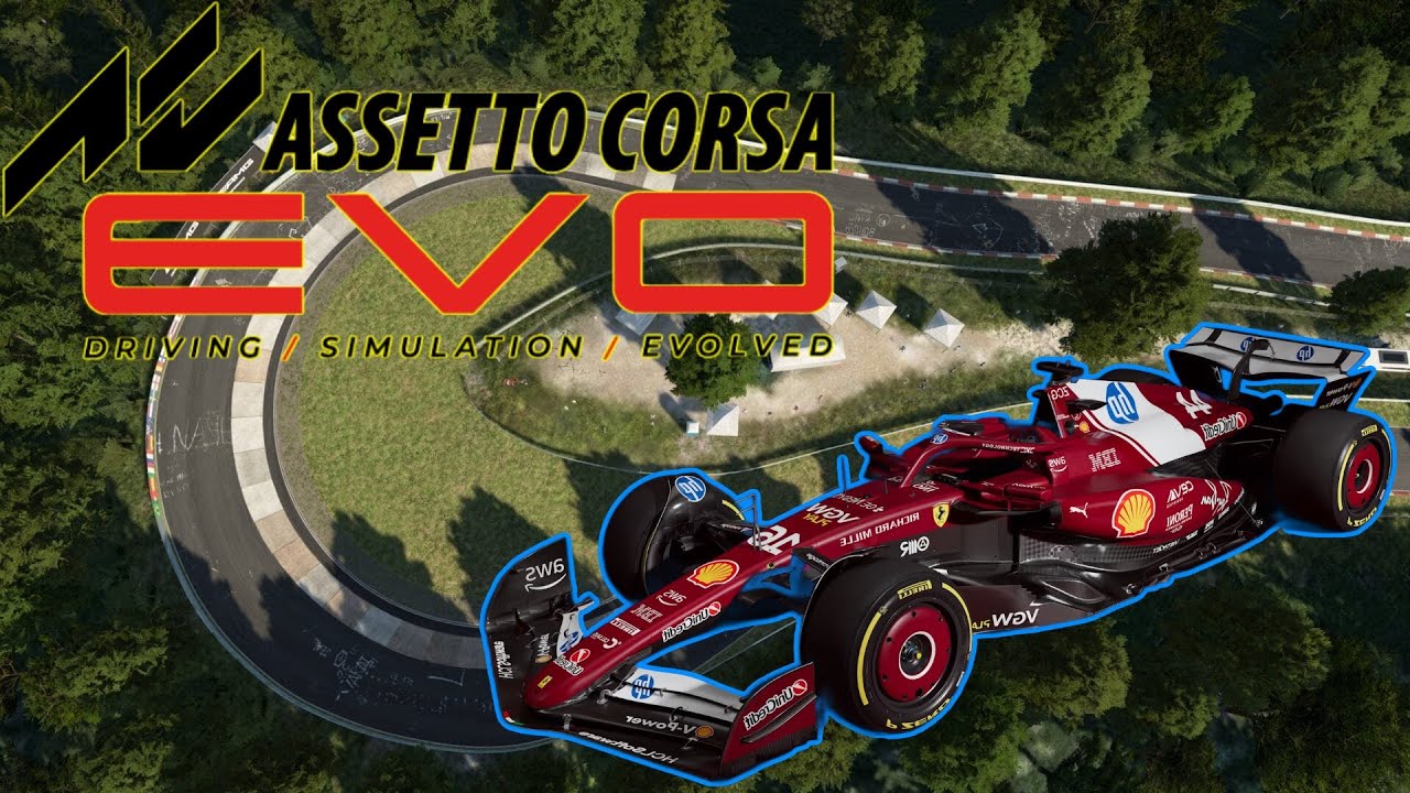 Ferrari SF25 | Assetto Corsa EVO 0.4 - Nordschleife 24h