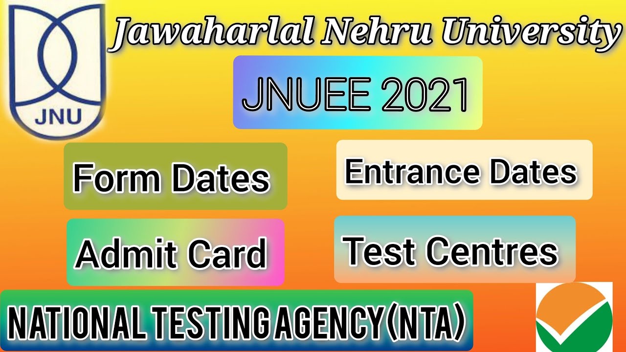 JNU Entrance Exam 2021| FORM Entrance Date Released UG PG PHD#JawaharlalNehruUniversity#JNUEntrance