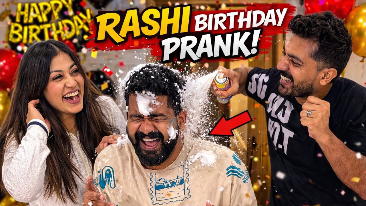 Rashi-ക്ക് കൊടുത്ത Birthday PRANK കുളമായി 😂 Birthday Surprise prank gone Wrong 