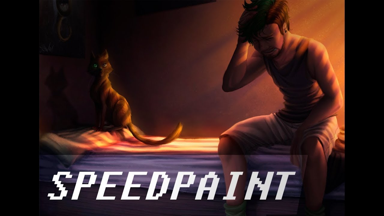 [Anti/Jacksepticeye Speedpaint] top of the morning...?