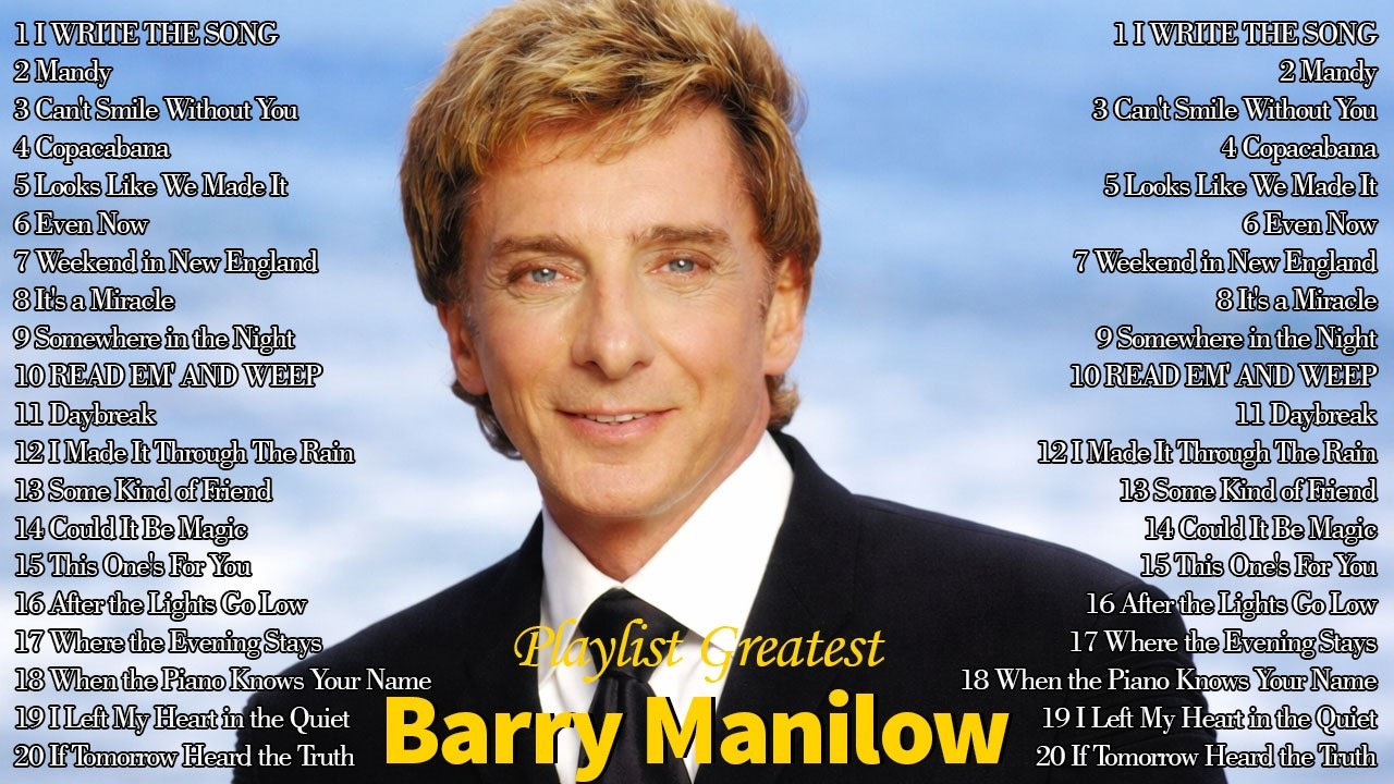 Timeless Romance: The Best of Barry Manilow’s Love Ballads❤️
