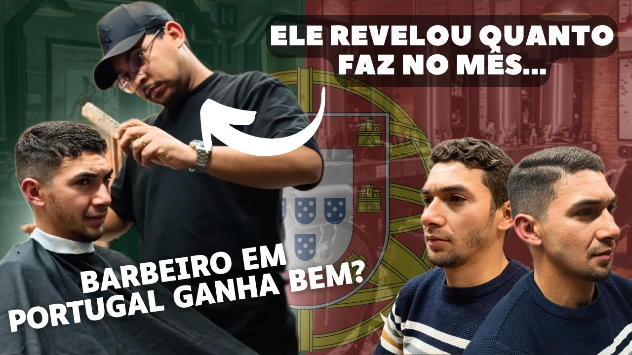 PROFISSÕES EM PORTUGAL: Barbeiro - Episódio #001