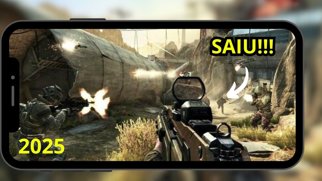 SAIU! O MELHOR JOGO DE TIRO PARA CELULAR 2025