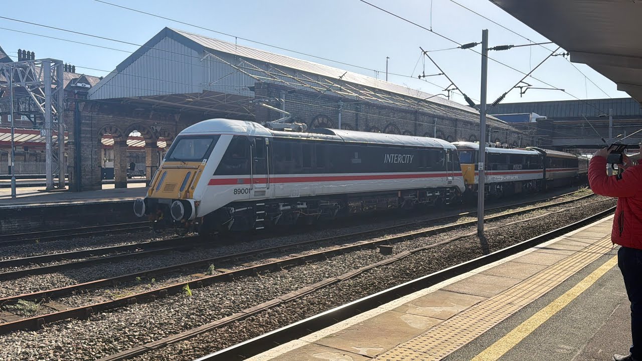 89001 on her loaded test run (5Z31 Crewe H.S. - Tebay) (18/03/26) 