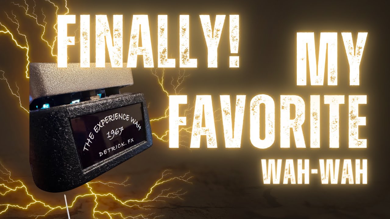 The Detrick FX 1967 - The Best Wah-Wah I Have Ever Had
