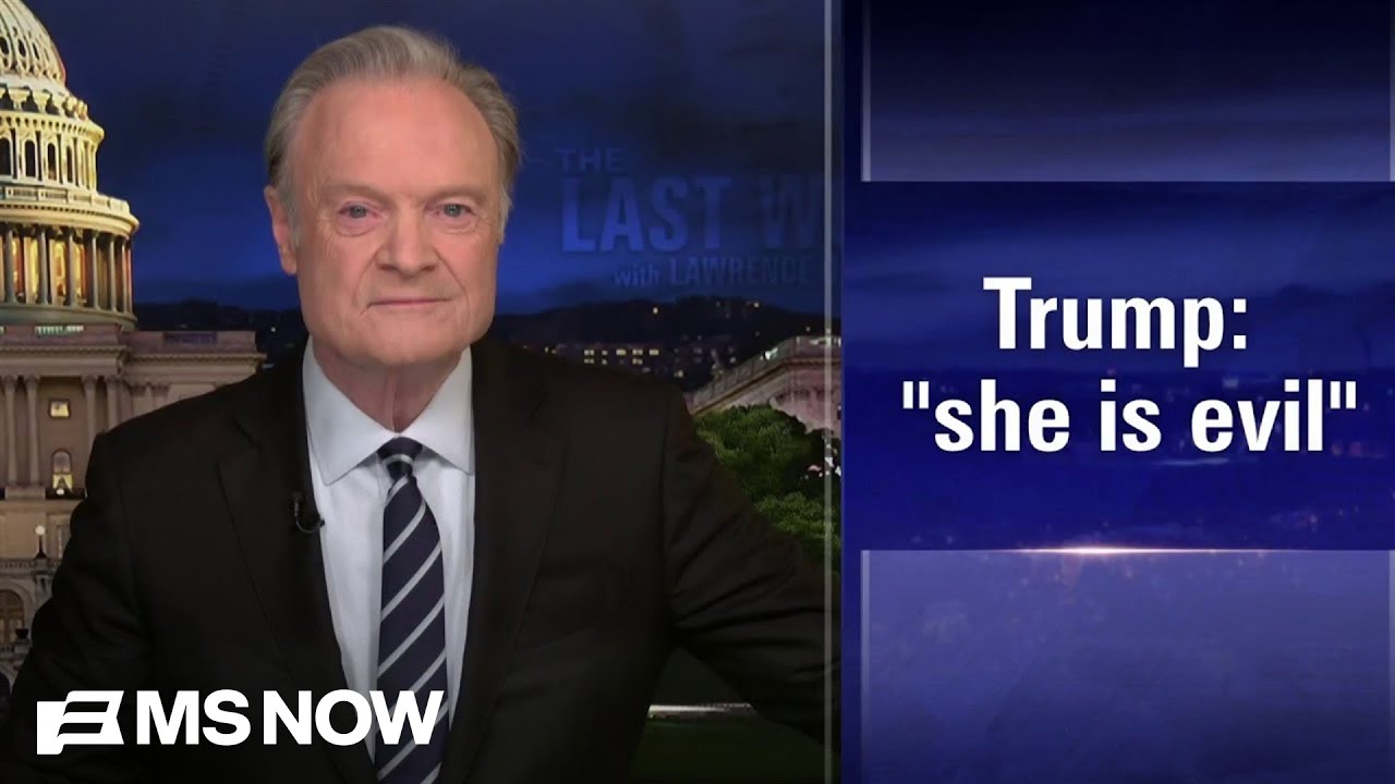 Lawrence: Even after Trump’s ‘racist pig’ distraction, it always comes back to the Epstein files