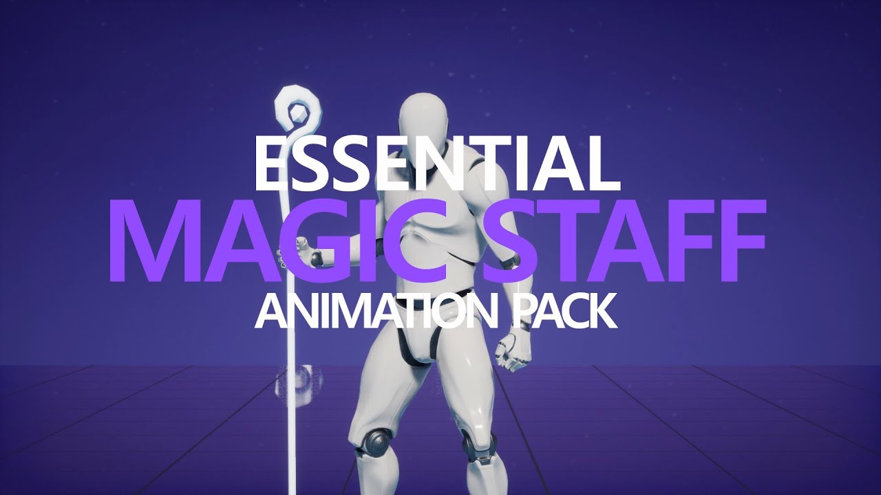 Essential Magic Staff Animation Pack - Unreal Marketplace
