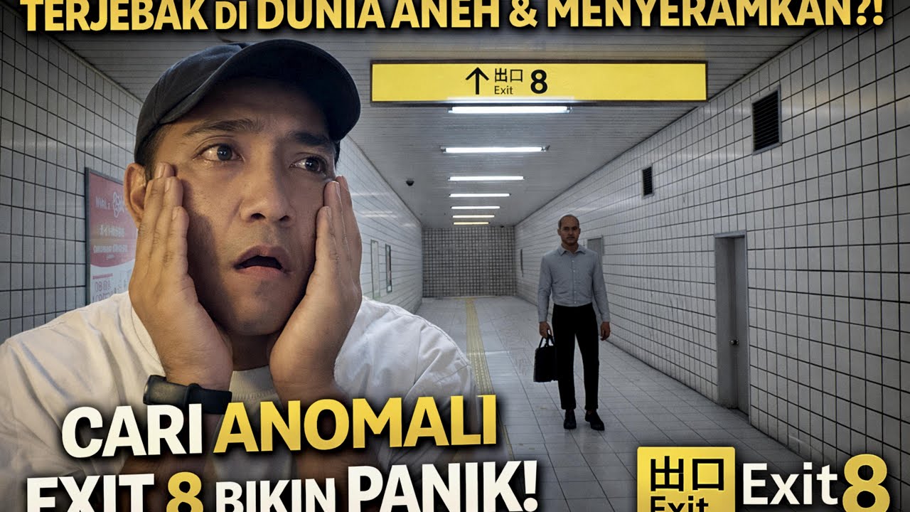 AKU TERJEBAK DI DUNIA INI | #exit8 #anomali #steam #indonesia