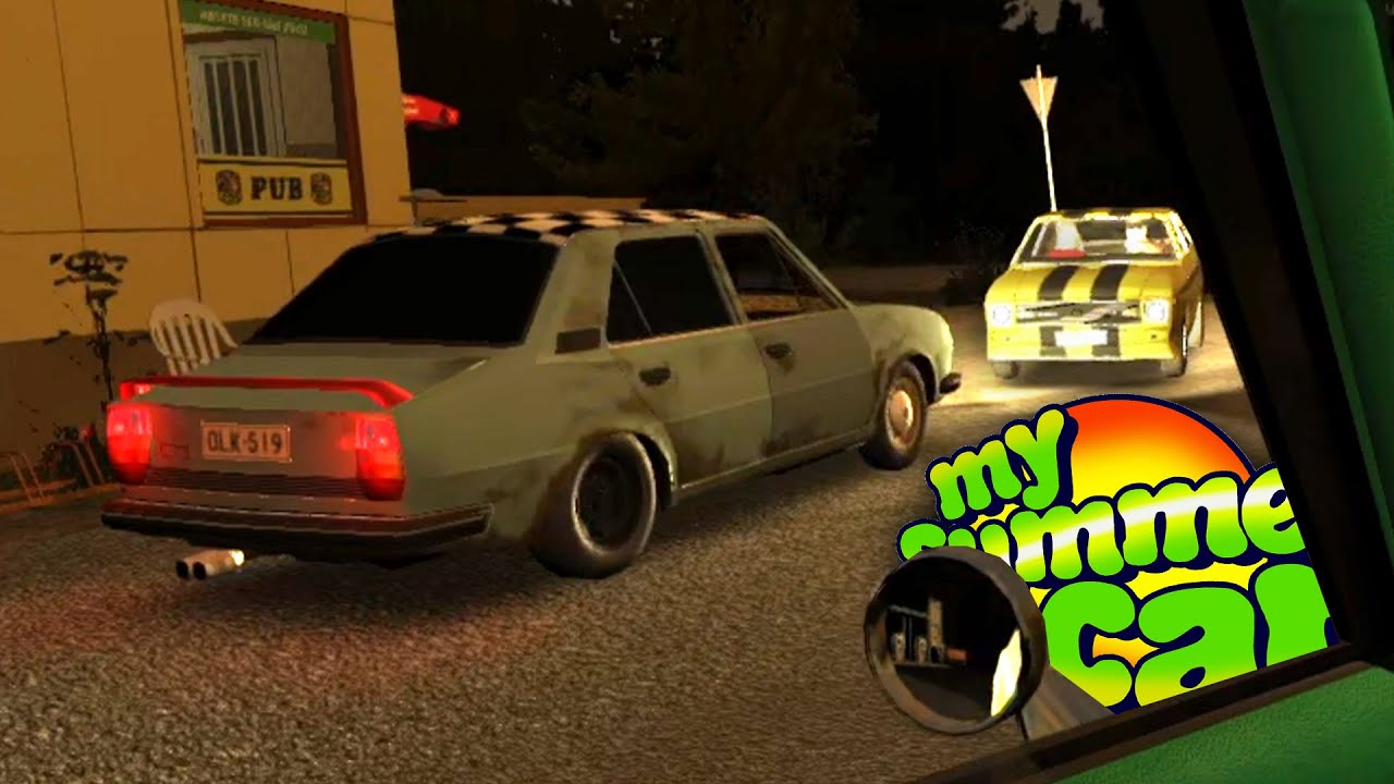 RACHA COM OS DOIDO no CARRO DO MECÂNICO! - My Summer Car NOVA ERA #20