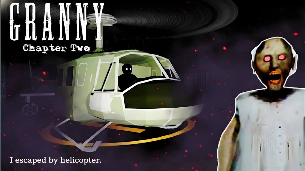 I finally escaped by helicopter.