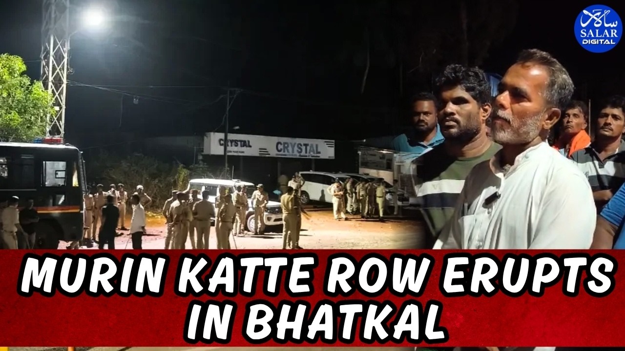 Bhatkal Tension Escalates Over Murin Katte Row Amid Heavy Police Security