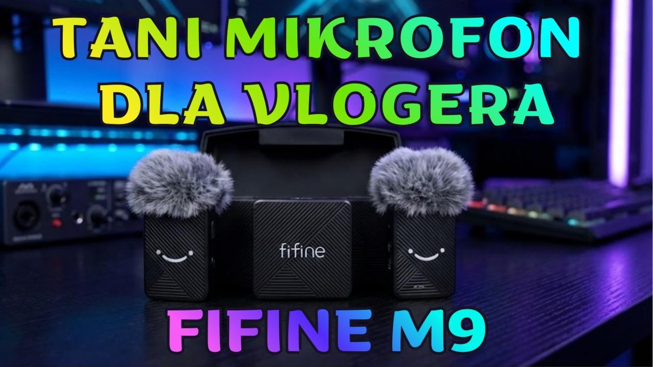 Tani mikrofon do vloga? 🎤 Ten sprzęt mnie ZASKOCZYŁ! - Recenzja Fifine M9 #test #fifine #microphone