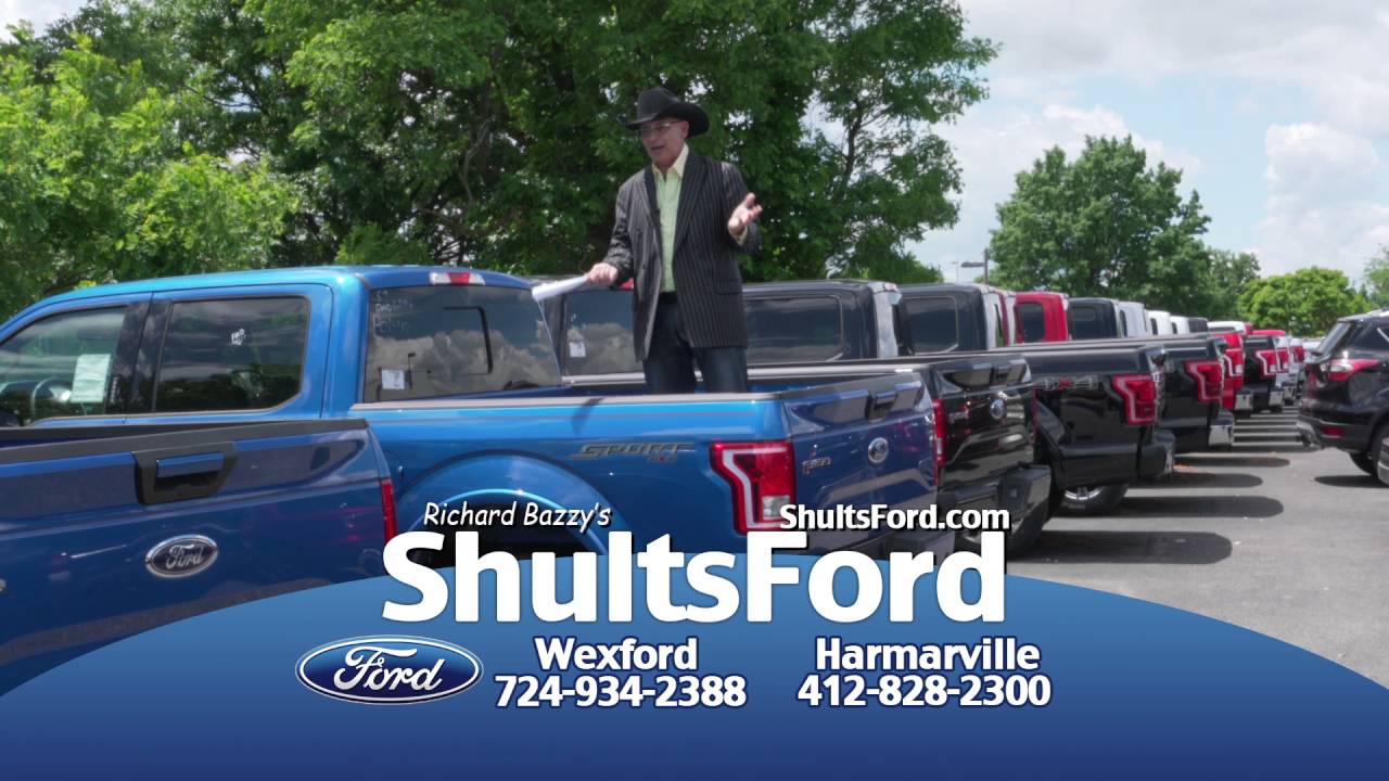 Richard  Bazzy Shults Ford truck event all month long Yee Haw