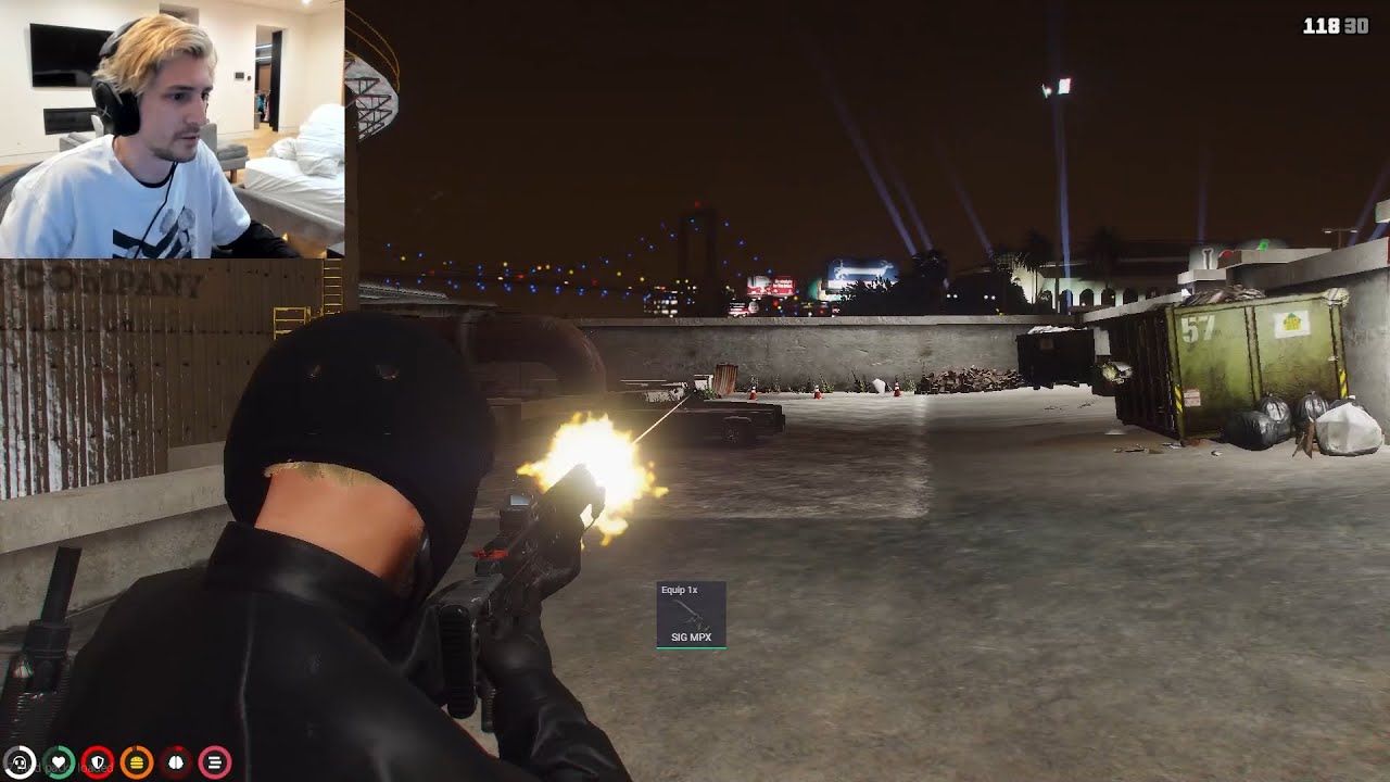 Xqc and the BBMC Attempt to Wipe the PD | GTA RP NoPixel 3.1