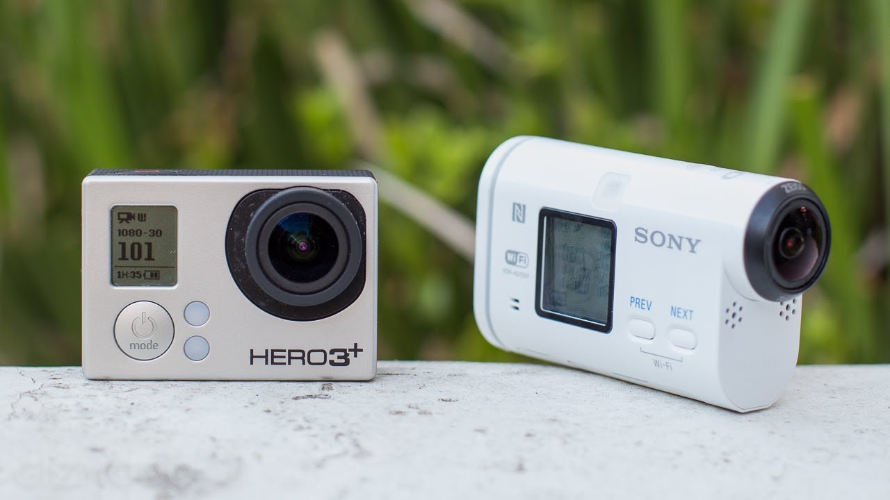 Sony Action Cam AS100V vs GoPro Hero 3+ Black