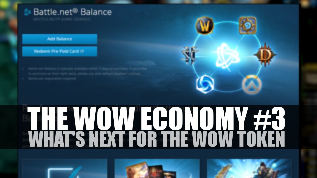 The WoW Economy: the future of the WoW Token!