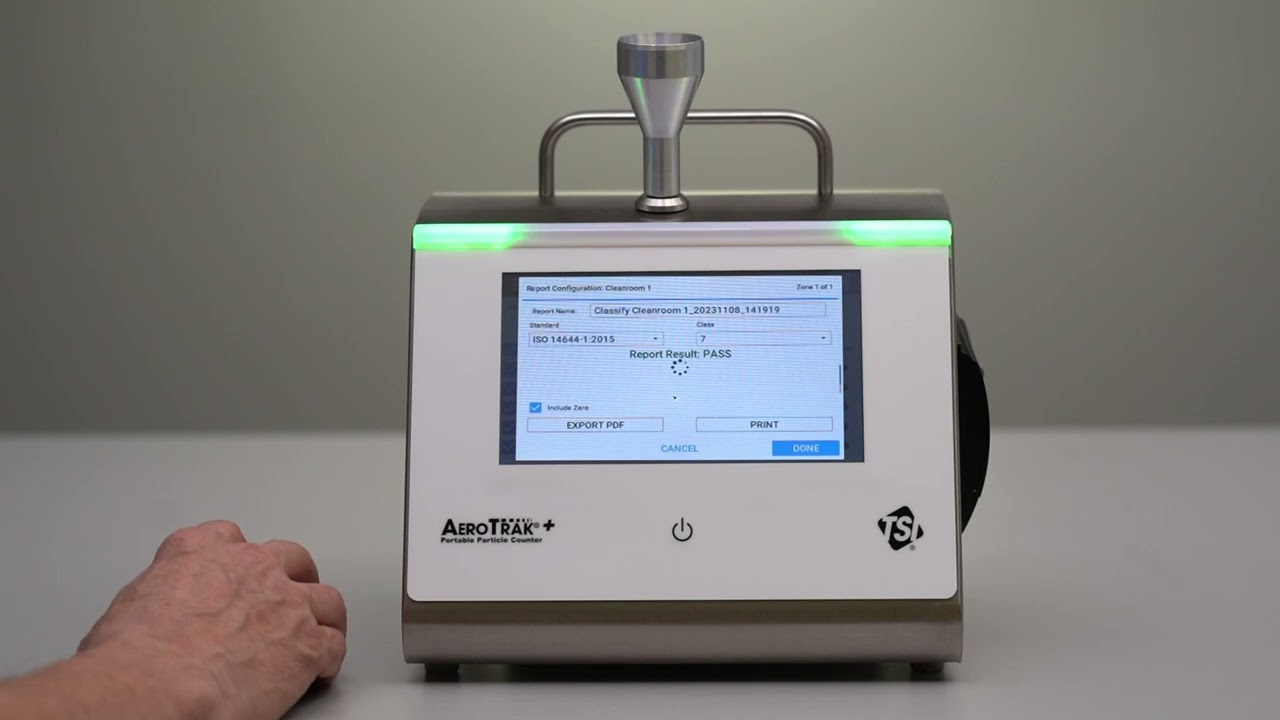 Cleanroom Compliance is Easy with the Capability to Run Quick Reports