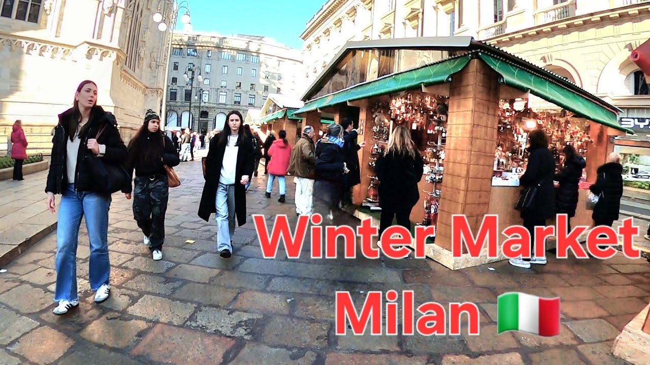 Winter Market at Piaza del Duomo, Milan | December 2025