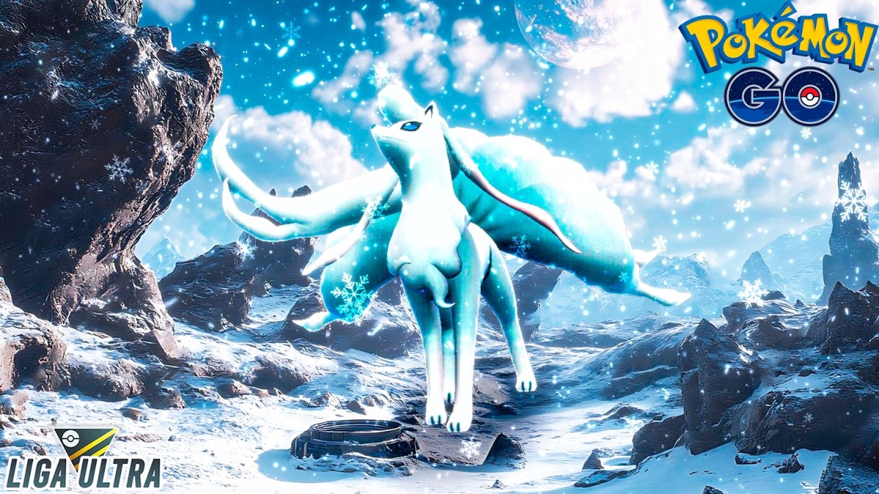 YA ES MÁS FÁCIL LLEVAR SU ATAQUE MÁS PODEROSO (NO ES BRILLO MÁGICO) ¡NINETALES ALOLA  EN LIGA ULTRA!