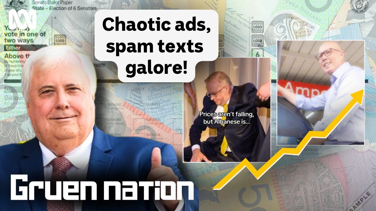 Australian political parties spend $27 million on election ads | Gruen Nation | ABC iview