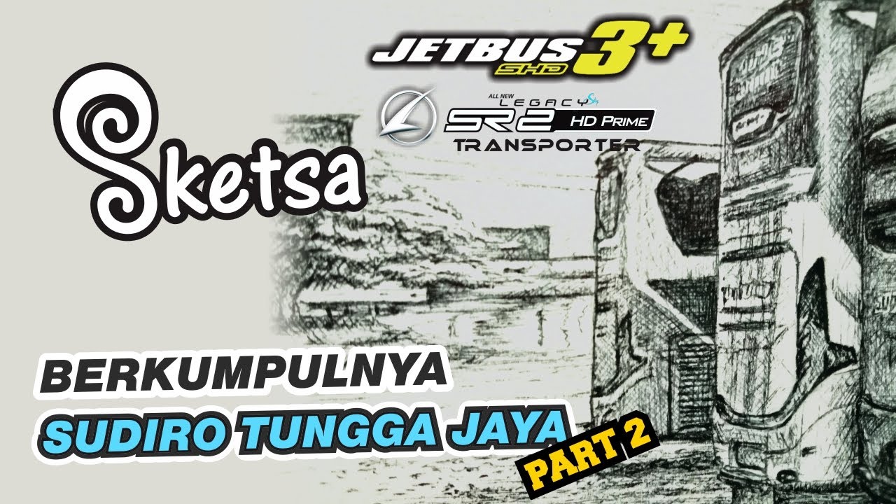 ternyata begini tampilan belakang JETBUS dan LEGACY | PART 2 #drawingpen