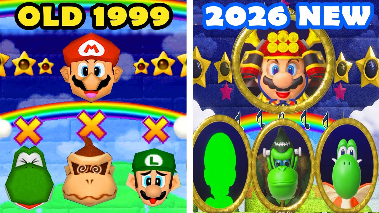Mario Party 2 vs Mario Party Superstars - Mario is not Stupid