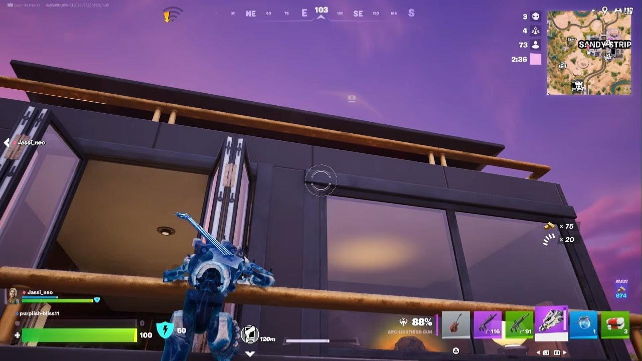 Fortnite gameplay with 20 kill chapter 7 ps5 Pro and ps5 Pro remote controller