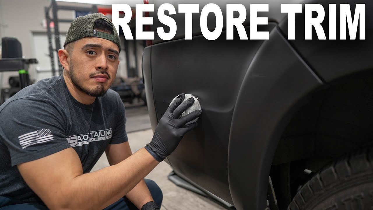 How To Easily Restore Plastic Trim