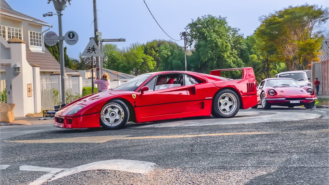 The Distinguished Gentleman’s Drive 2023 | Johannesburg South Africa | iTOO | Ferrari F40 | 4K