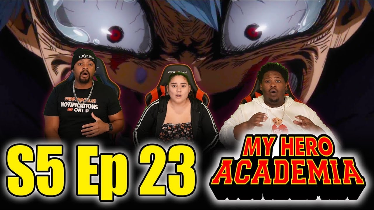 HOW NOT TO MAKE A HERO 😢 My Villain Academia Season 5 Episode 23  REACTION | Anime Reaction