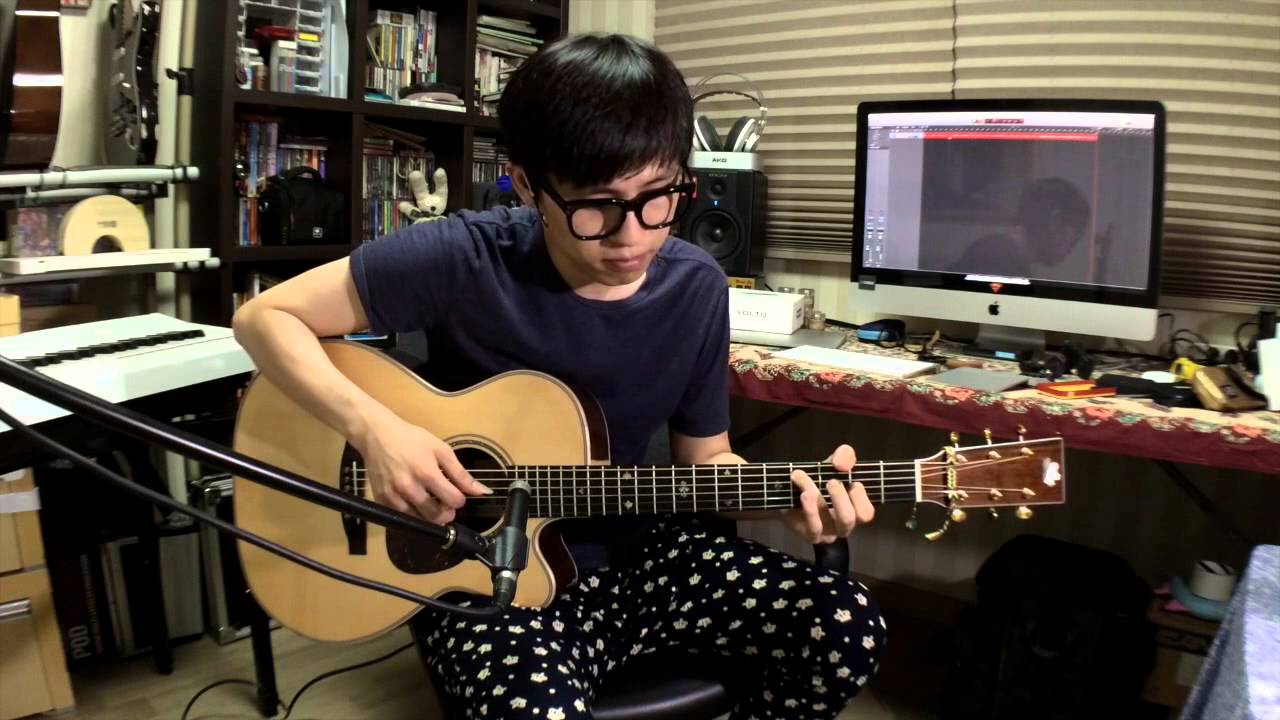 성령이 오셨네 핑거스타일 조일건 Froggy Bottom H-14 프로기기타