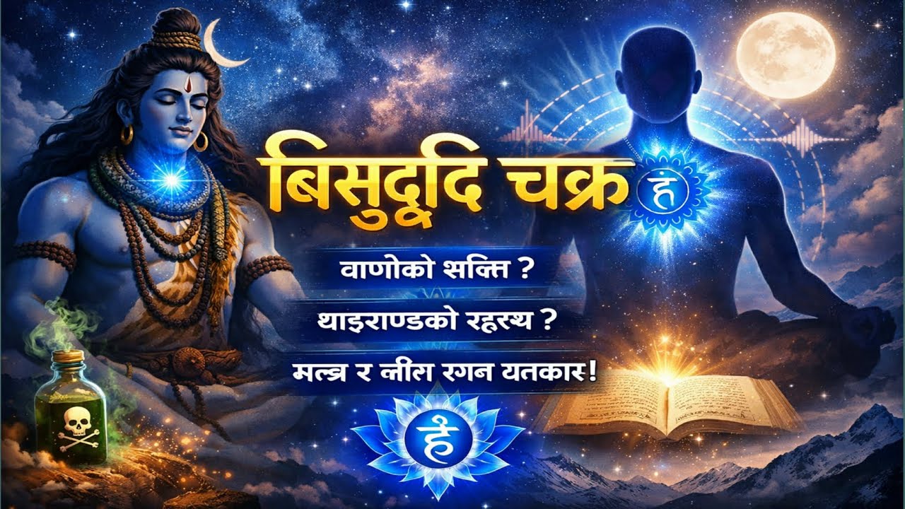 बिसुद्धि चक्र जागरण | शिवले दिएको वाणीको शक्ति | थाइराइड किन बिग्रन्छ