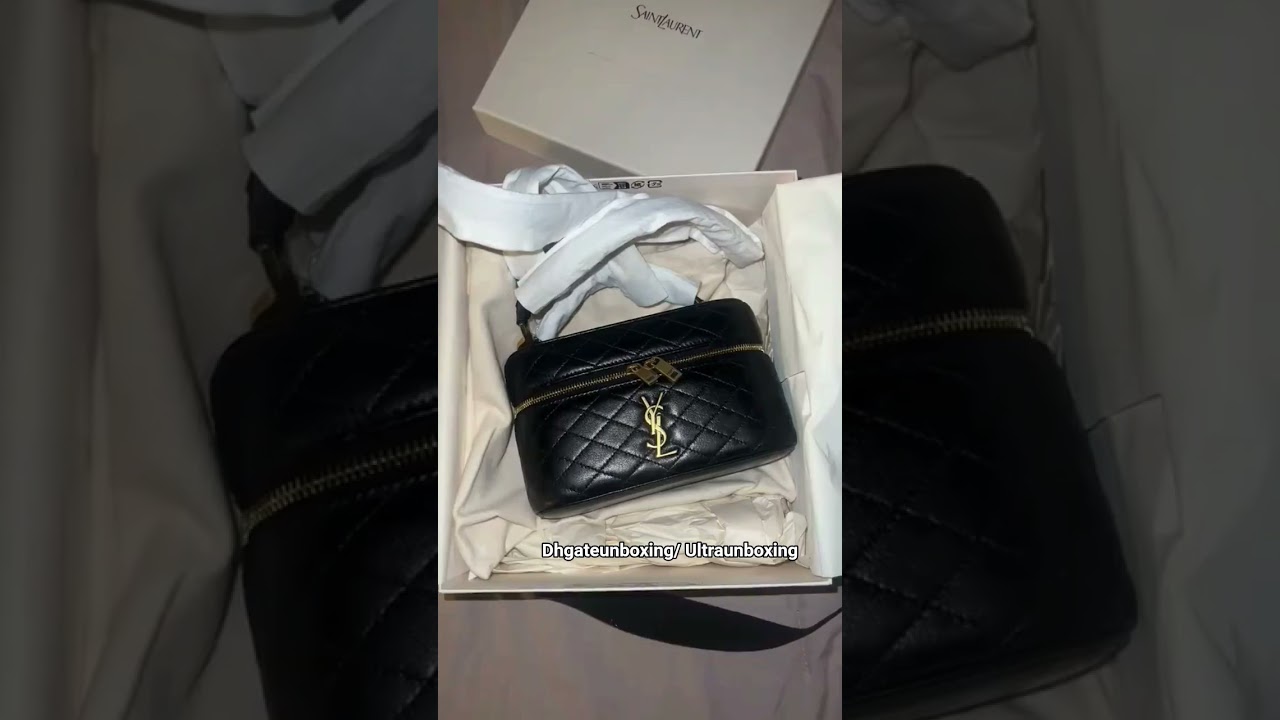Saint Laurent Gaby vanity bag unboxing with me for spring 🥰 I'm obsessed 🥲 link on bio 😘