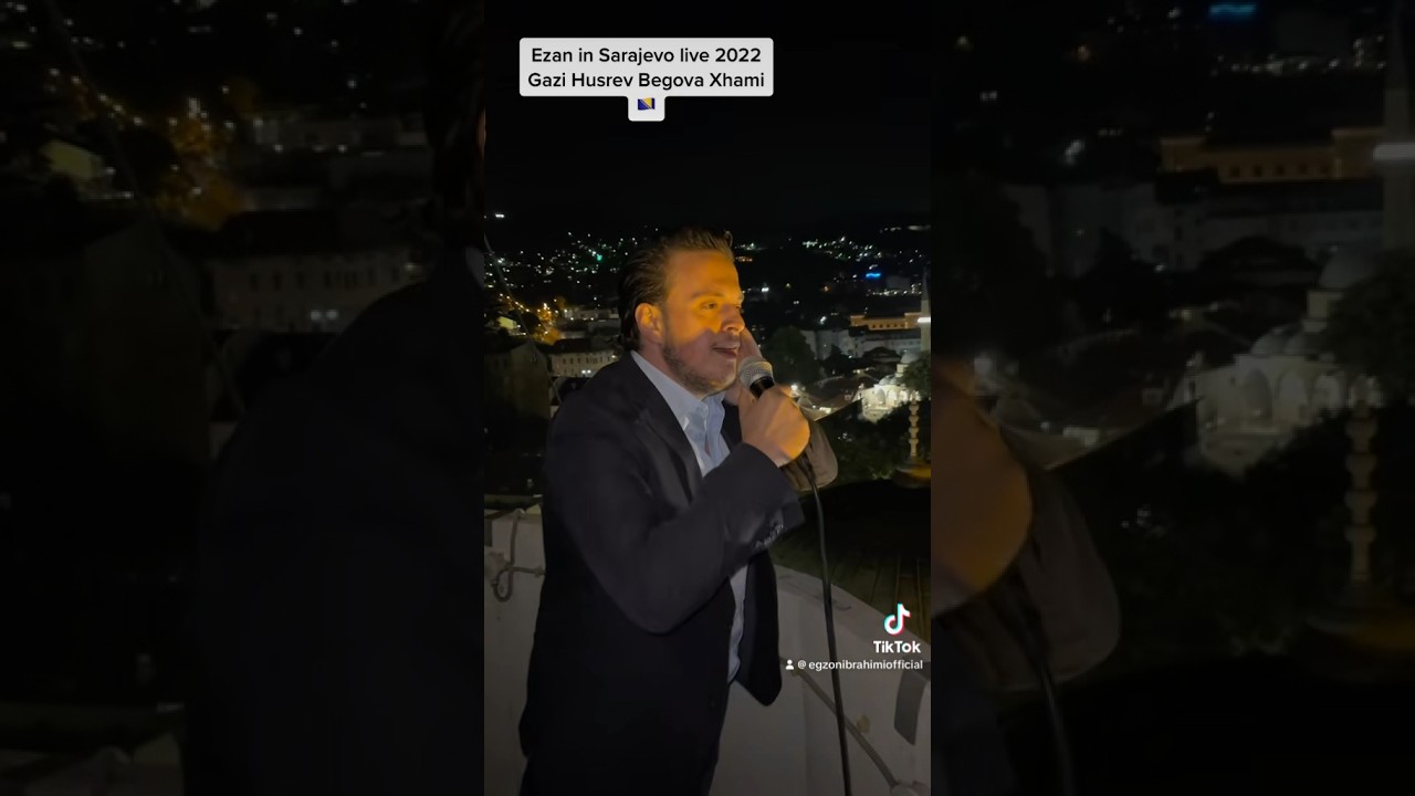 SARAJEVO EZAN LIVE IN 🕌🇧🇦❤️ Egzon Ibrahimi #egzonibrahimi #adhan