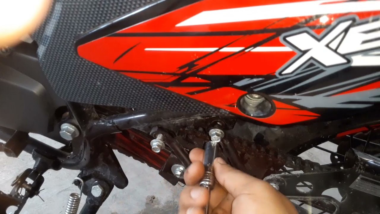 como ajustar la suspensión / veloci xeverus GPS/  250cc