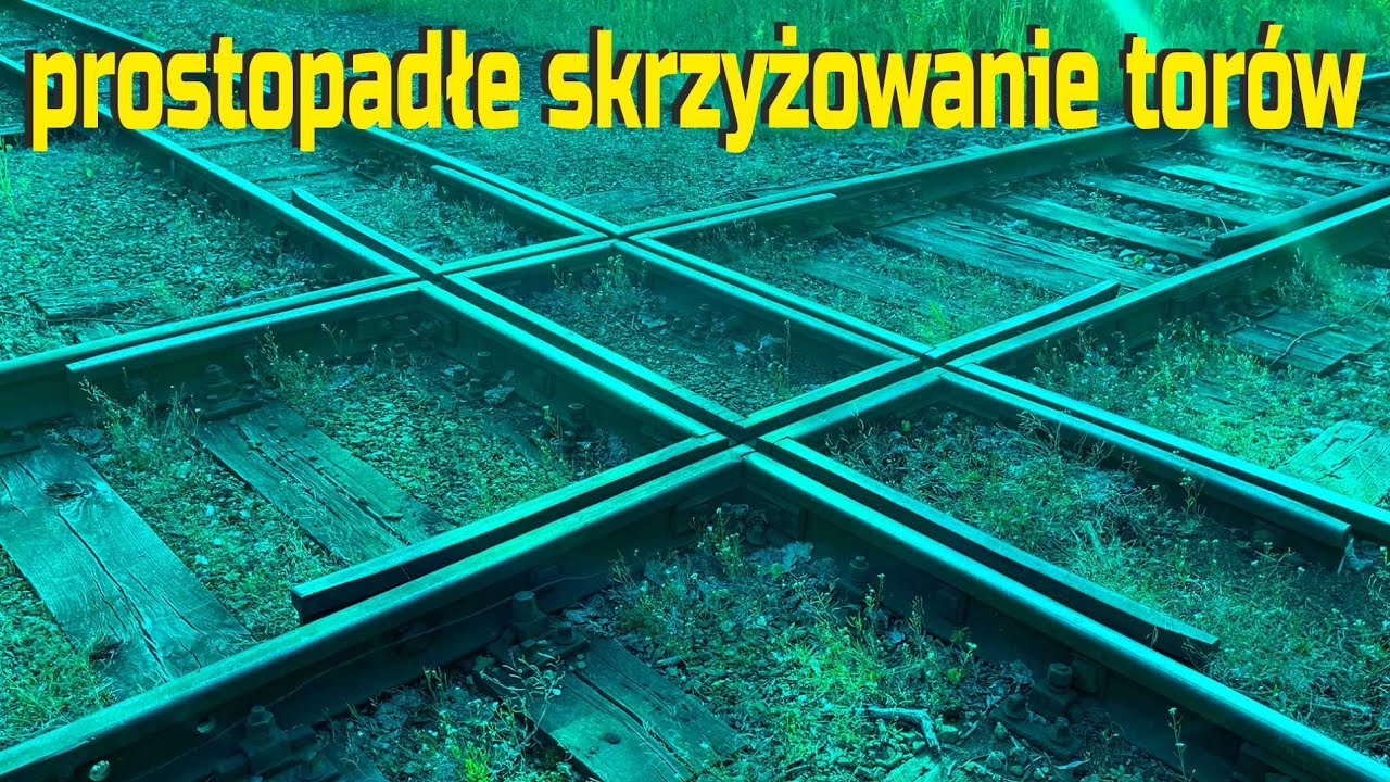 Parę sł&oacute;w o&hellip; ODCINEK 141 &ndash; PROSTOPADŁE SKRZYŻOWANIE TOR&Oacute;W &ndash; JAK TO DZIAŁA? #kolej