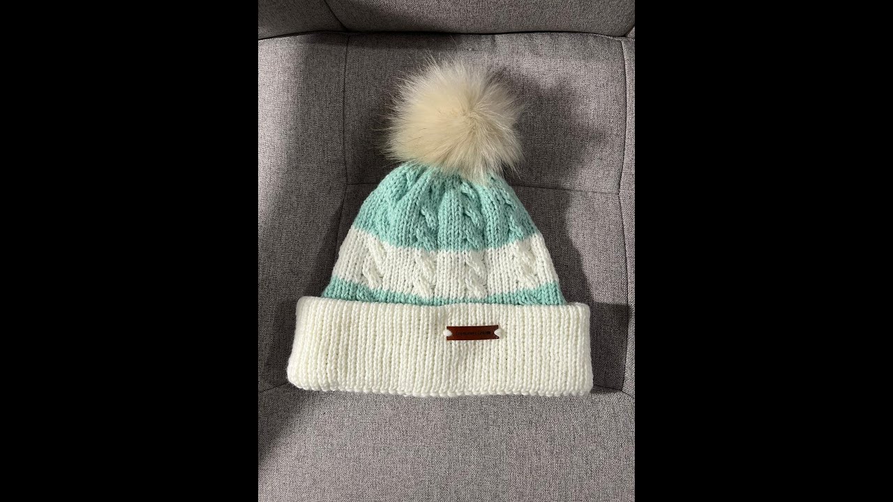 Gorro tejido a máquina