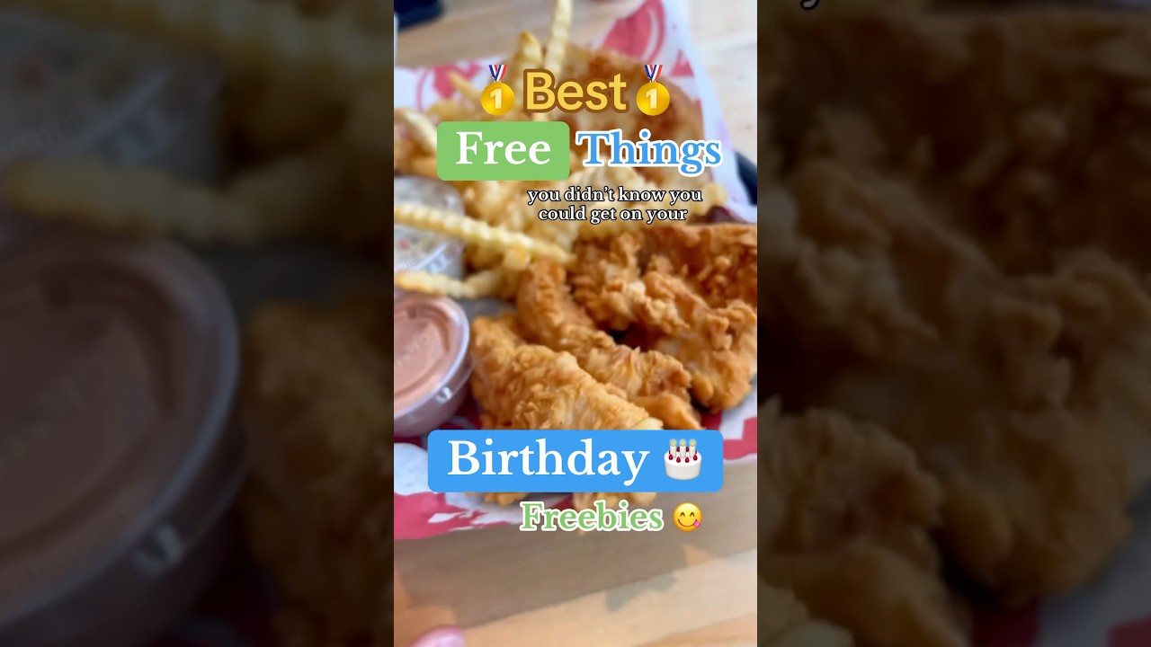 Best FREE things to get for your birthday&hellip;