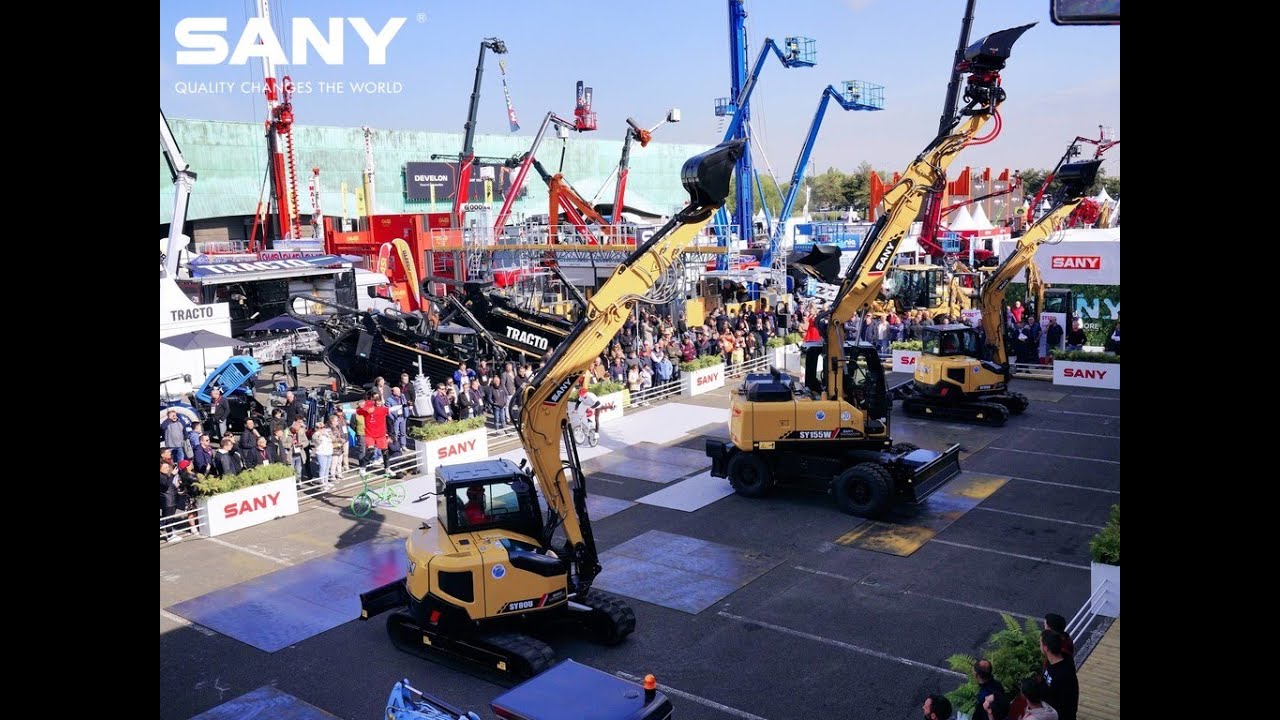 SANY HEAVY MACHINERY FRANCE à INTERMAT 2024 - Interview Nicolas Legros